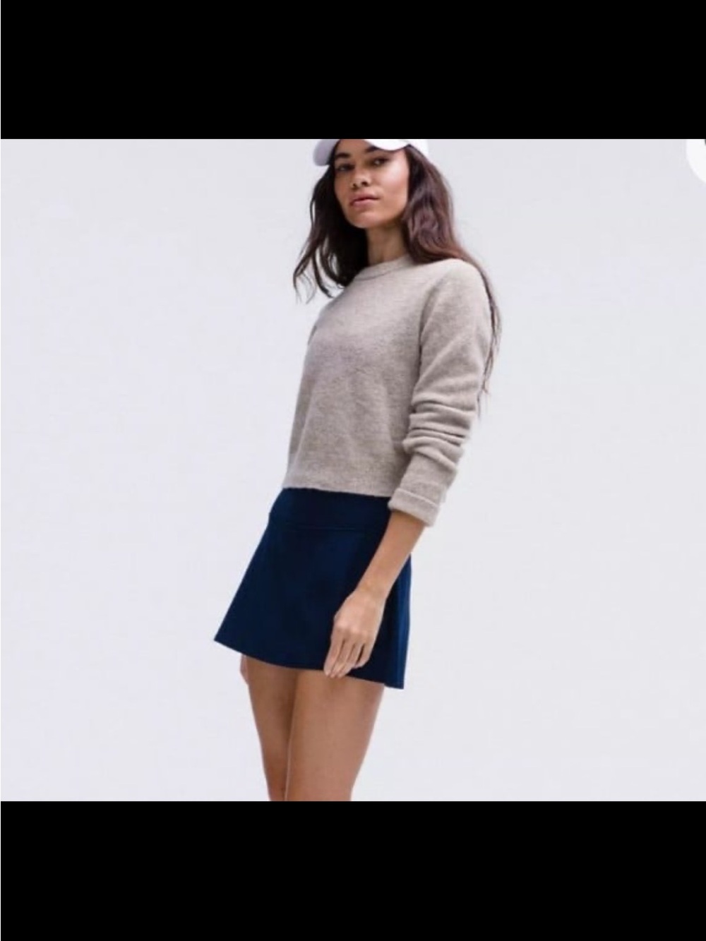 Lululemon Alpaca Wool Blend Cropped Sweater • Small